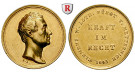 Personenmedaillen, Metternich, Klemens Wenzel Lothar von - Österreichischer Staatsmann, Goldmedaille 1843, ss-vz