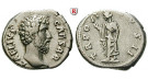 Römische Kaiserzeit, Aelius, Caesar, Denar 137, ss+