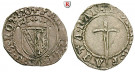 Frankreich, Lothringen, Francois I., Demi gros o.J. (1544-1545), ss