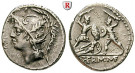 Römische Republik, Q. Minucius Thermus, Denar 103 v.Chr., ss/ss-vz