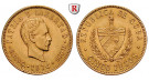 Kuba, 5 Pesos 1916, 7,52 g fein, f.vz
