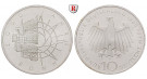 Bundesrepublik Deutschland, 10 DM 1989, 2000 Jahre Bonn, D, PP, J. 447