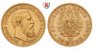 Deutsches Kaiserreich, Preussen, Friedrich III., 20 Mark 1888, A, 7,17 g fein, ss, J. 248