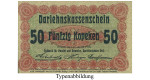 Darlehnskasse Ost, Posen, 50 Kopeken 17.04.1916, II, Rb. 458a