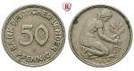 Bundesrepublik Deutschland, 50 Pfennig 1950, Bank Deutscher Länder, G, ss+, J. 379