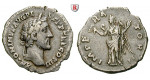 Römische Kaiserzeit, Antoninus Pius, Denar 143-144, ss+