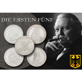 Bundesrepublik Deutschland, 5 DM, vz-st