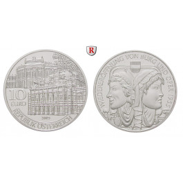 Österreich, 2. Republik, 10 Euro 2005, 16,0 g fein, PP