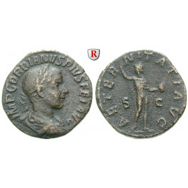 Römische Kaiserzeit, Gordianus III., Sesterz 241-243, f.ss