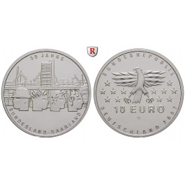 Bundesrepublik Deutschland, 10 Euro 2007, G, PP, J. 525