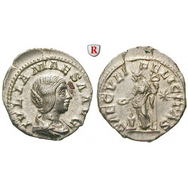 Römische Kaiserzeit, Julia Maesa, Großmutter des Elagabal, Denar um 225, ss-vz