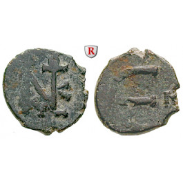 Byzanz, Justin II., Pentanummium (5 Nummi) 565-578, s+