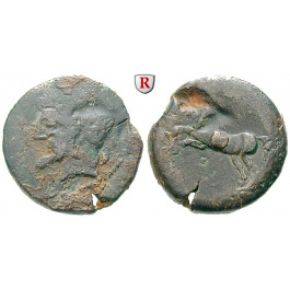 Numidien, Königreich, Micipsa, Bronze 148-118 v.Chr., s/ss