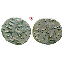 Römische Kaiserzeit, Claudius II. Gothicus, Antoninian 2. Hälfte 3. Jh., ss+