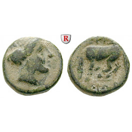Thessalien, Larissa, Bronze 400-344 v.Chr., s+