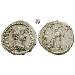 Römische Kaiserzeit, Geta, Caesar, Denar 203-208, ss-vz