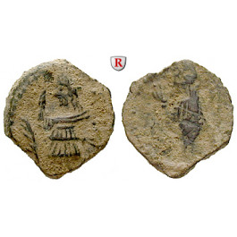 Nabataea, Petra, Aretas IV., Bronze 17-40, ss/s