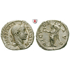Römische Kaiserzeit, Severus Alexander, Denar 231, f.vz