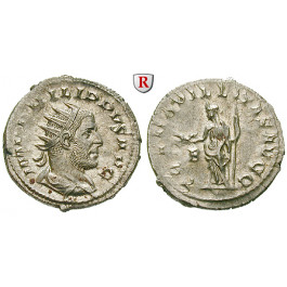 Römische Kaiserzeit, Philippus I., Antoninian 247, f.st