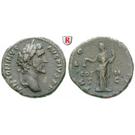 Römische Kaiserzeit, Antoninus Pius, As 139, ss
