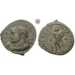 Römische Kaiserzeit, Constantius I., Caesar, Follis 303-305, st