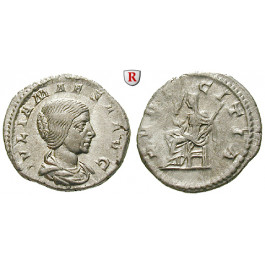 Römische Kaiserzeit, Julia Maesa, Großmutter des Elagabal, Denar 218-225, vz