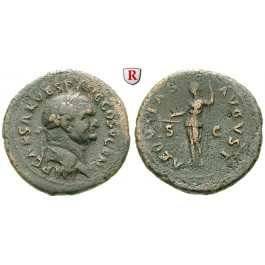 Römische Kaiserzeit, Vespasianus, As 74, f.ss