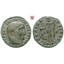 Römische Kaiserzeit, Maximinus II., Follis 313, ss-vz