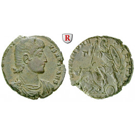 Römische Kaiserzeit, Constantius Gallus, Caesar, Bronze, ss+