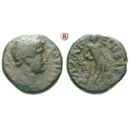 Römische Provinzialprägungen, Judaea, Gaza, Hadrianus, Bronze 131-134, s+