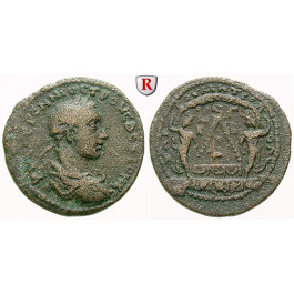 Römische Provinzialprägungen, Kilikien, Tarsos, Herennius Etruscus, Caesar, Bronze, ss
