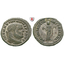 Römische Kaiserzeit, Maximianus Herculius, Follis 298-299, ss-vz