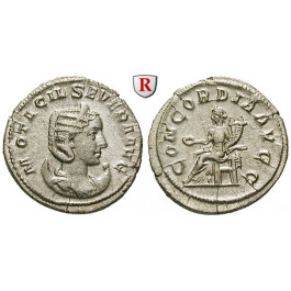 Römische Kaiserzeit, Otacilia Severa, Frau Philippus I., Antoninian 247, vz