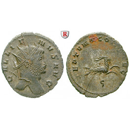 Römische Kaiserzeit, Gallienus, Antoninian 260-268, vz+