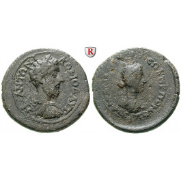 Römische Provinzialprägungen, Pontos, Amaseia, Commodus, Bronze Jahr 190 = 187-188, ss