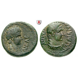 Römische Provinzialprägungen, Lydien, Sardeis, Nero, Bronze, ss