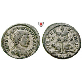 Römische Kaiserzeit, Constantinus I., Follis ca. 320, vz