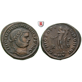 Römische Kaiserzeit, Maximianus Herculius, Follis 300-301, ss-vz