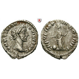 Römische Kaiserzeit, Commodus, Denar 181-182, ss+