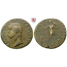 Römische Kaiserzeit, Nero, Dupondius, ss