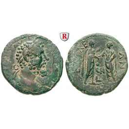 Römische Provinzialprägungen, Koile Syria, Heliopolis, Septimius Severus, Bronze, ss