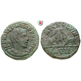 Römische Provinzialprägungen, Thrakien-Donaugebiet, Viminacium, Philippus I., Bronze Jahr 7 = 245/46 n.Chr., ss+