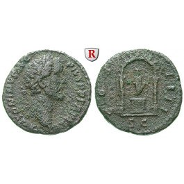 Römische Kaiserzeit, Antoninus Pius, As 158-159, s-ss