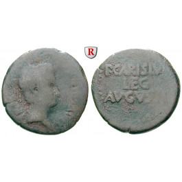Römische Kaiserzeit, Augustus, As 25-23 v.Chr., s+