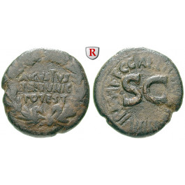 Römische Kaiserzeit, Augustus, Dupondius 16 v.Chr., f.ss