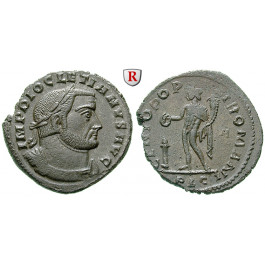Römische Kaiserzeit, Diocletianus, Follis 301-303, vz