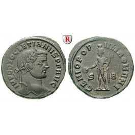 Römische Kaiserzeit, Diocletianus, Follis 294, ss-vz