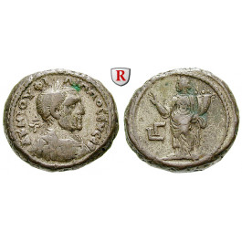Römische Provinzialprägungen, Ägypten, Alexandria, Philippus I., Tetradrachme Jahr 3 = 245/246, ss+