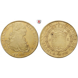 Mexiko, Carlos IV., 8 Escudos 1797, ss