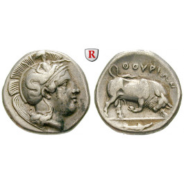 Italien-Lukanien, Thurium, Stater 350-300 v.Chr., ss/ss+